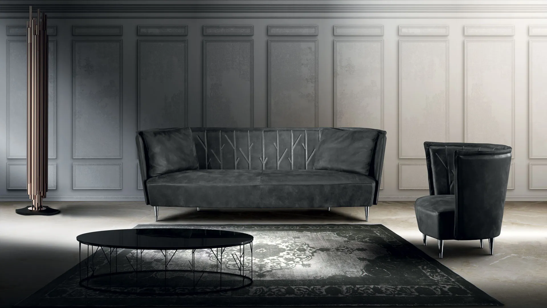 Archibold goose feather sofa by Lof's
