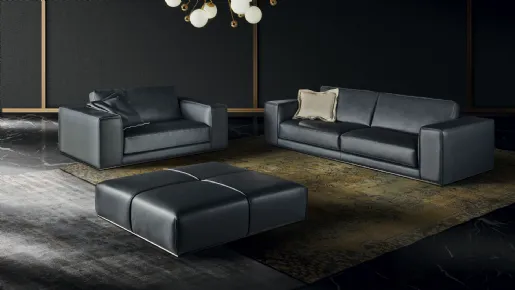 Sofa with solid wood legs Blues by Lof's