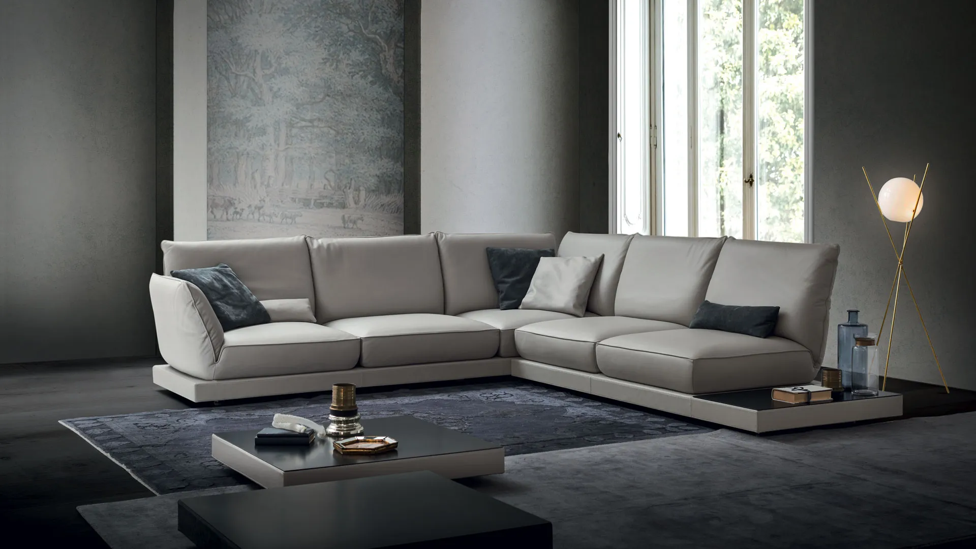 Corner sofa design Esplanade by Lof's